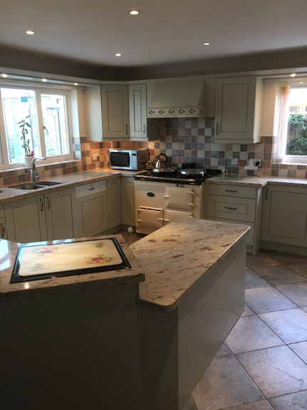 Hand Painted Kitchen Lower Broadheath - Worcestershire Hand Painted Kitchen Lower Broadheath - Worcestershire