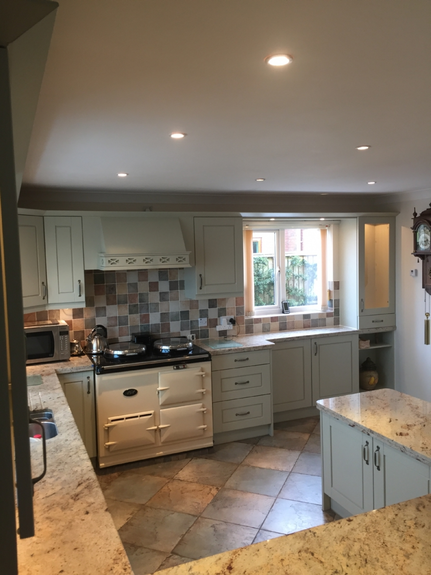 Hand Painted Kitchen Lower Broadheath - Worcestershire Hand Painted Kitchen Lower Broadheath - Worcestershire