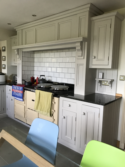 Hand Painted Kitchen Stanley, Staffordshire Hand Painted Kitchen Stanley, Staffordshire