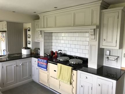 Hand Painted Kitchen Stanley, Staffordshire Hand Painted Kitchen Stanley, Staffordshire