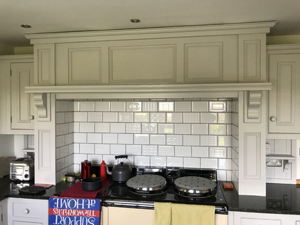 Hand Painted Kitchen Stanley, Staffordshire Hand Painted Kitchen Stanley, Staffordshire