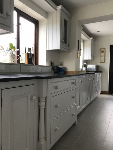 Hand Painted Kitchen Stanley, Staffordshire Hand Painted Kitchen Stanley, Staffordshire