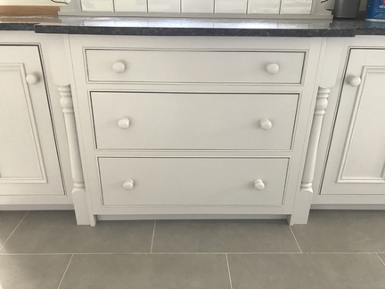 Hand Painted Kitchen Stanley, Staffordshire Hand Painted Kitchen Stanley, Staffordshire