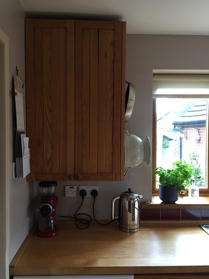 Hand Painted Kitchen Wem, Shropshire Hand Painted Kitchen Wem, Shropshire