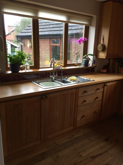 Hand Painted Kitchen Wem, Shropshire Hand Painted Kitchen Wem, Shropshire