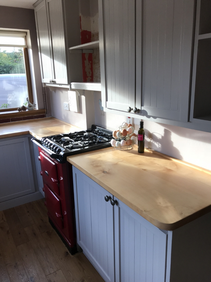 Hand Painted Kitchen Wem, Shropshire Hand Painted Kitchen Wem, Shropshire