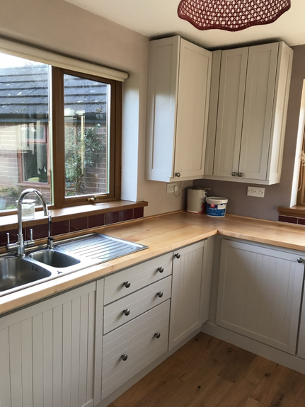 Hand Painted Kitchen Wem, Shropshire Hand Painted Kitchen Wem, Shropshire