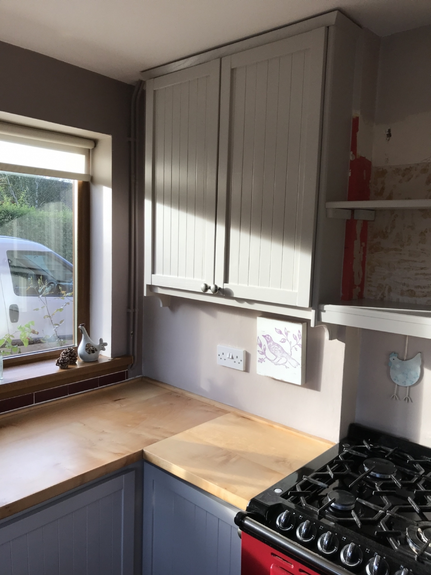 Hand Painted Kitchen Wem, Shropshire Hand Painted Kitchen Wem, Shropshire