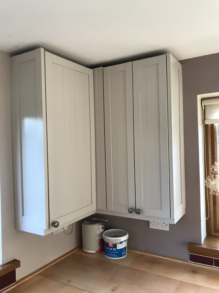Hand Painted Kitchen Wem, Shropshire Hand Painted Kitchen Wem, Shropshire