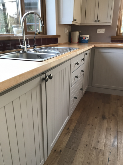 Hand Painted Kitchen Wem, Shropshire Hand Painted Kitchen Wem, Shropshire