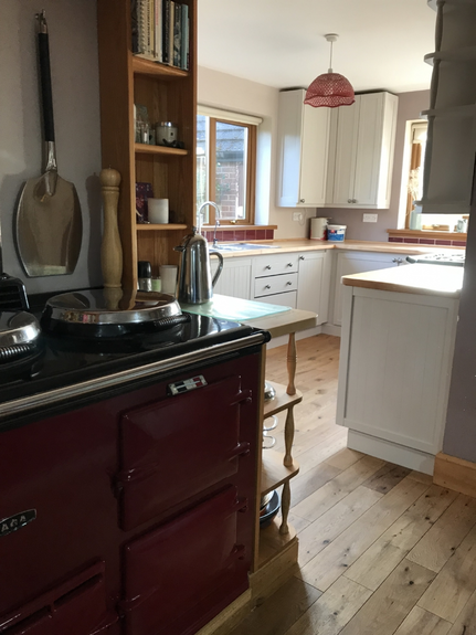 Hand Painted Kitchen Wem, Shropshire Hand Painted Kitchen Wem, Shropshire