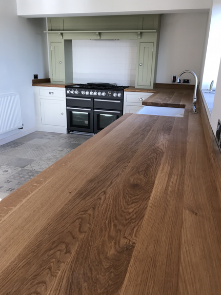 Hand Painted Kitchen Ledbury - Herefordshire Hand Painted Kitchen Ledbury - Herefordshire