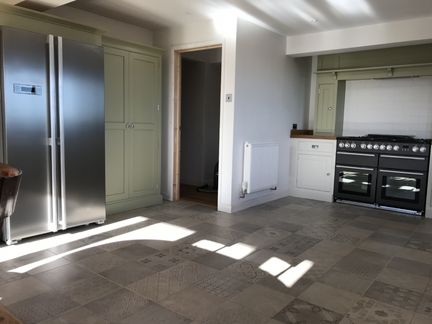 Hand Painted Kitchen Ledbury - Herefordshire Hand Painted Kitchen Ledbury - Herefordshire
