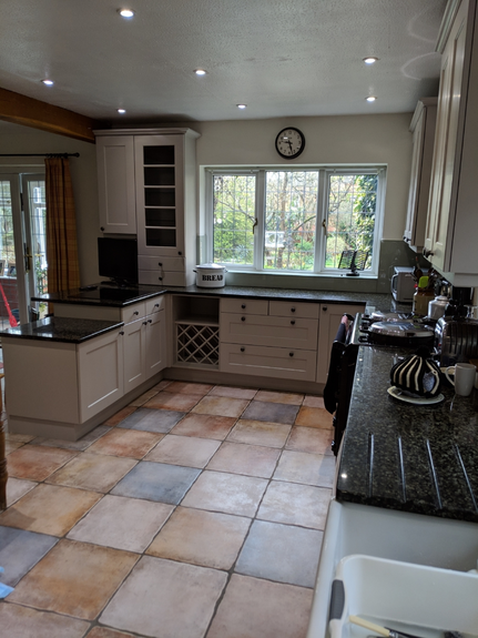 Hand Painted Kitchen Brocton - Staffordshire Hand Painted Kitchen Brocton - Staffordshire