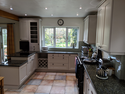 Hand Painted Kitchen Brocton - Staffordshire Hand Painted Kitchen Brocton - Staffordshire