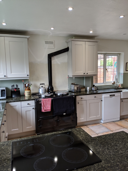Hand Painted Kitchen Brocton - Staffordshire Hand Painted Kitchen Brocton - Staffordshire