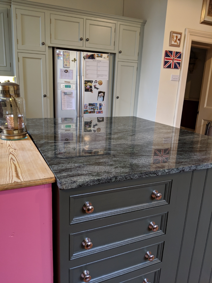 Hand Painted Kitchen Lapley - Staffordshire Hand Painted Kitchen Lapley - Staffordshire