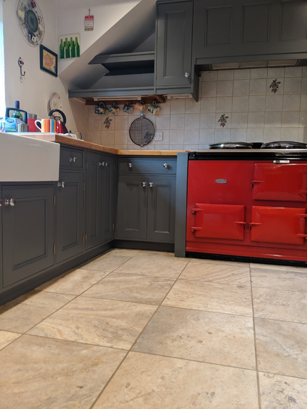 Hand Painted Kitchen Chelmarsh, Bridgnorth - Shropshire Hand Painted Kitchen Chelmarsh, Bridgnorth - Shropshire