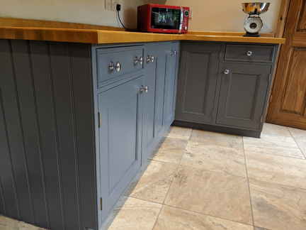 Hand Painted Kitchen Chelmarsh, Bridgnorth - Shropshire Hand Painted Kitchen Chelmarsh, Bridgnorth - Shropshire