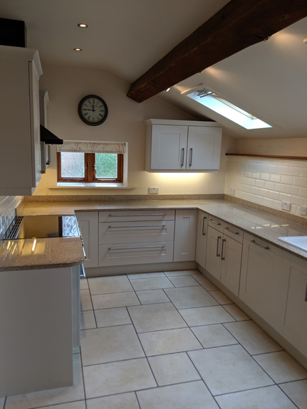 Hand Painted Kitchen Much Cowarne - Herefordshire Hand Painted Kitchen Much Cowarne - Herefordshire