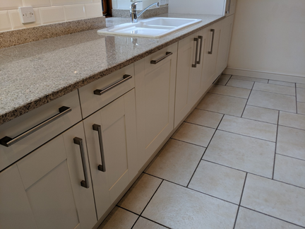 Hand Painted Kitchen Much Cowarne - Herefordshire Hand Painted Kitchen Much Cowarne - Herefordshire