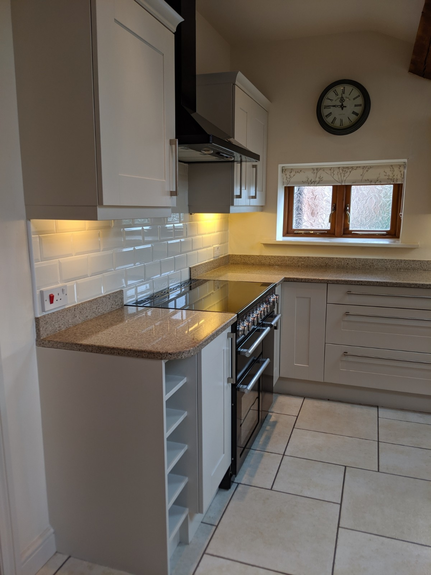 Hand Painted Kitchen Much Cowarne - Herefordshire Hand Painted Kitchen Much Cowarne - Herefordshire