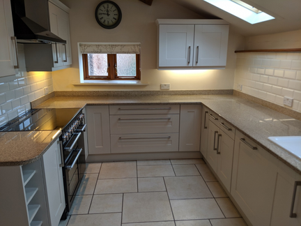 Hand Painted Kitchen Much Cowarne - Herefordshire Hand Painted Kitchen Much Cowarne - Herefordshire