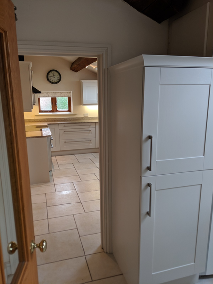 Hand Painted Kitchen Much Cowarne - Herefordshire Hand Painted Kitchen Much Cowarne - Herefordshire