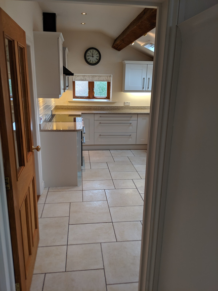 Hand Painted Kitchen Much Cowarne - Herefordshire Hand Painted Kitchen Much Cowarne - Herefordshire