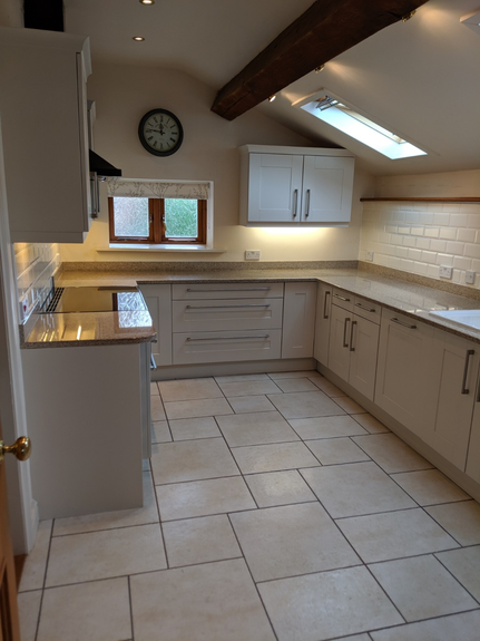 Hand Painted Kitchen Much Cowarne - Herefordshire Hand Painted Kitchen Much Cowarne - Herefordshire