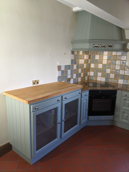 Hand Painted Kitchen Newport - Shropshire Hand Painted Kitchen Newport - Shropshire