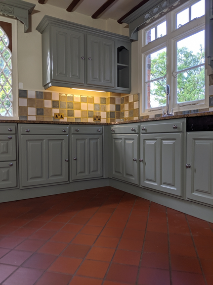 Hand Painted Kitchen Newport - Shropshire Hand Painted Kitchen Newport - Shropshire